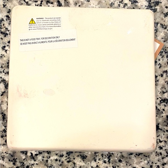 Cupcakes and Cashmere Ceramic Decor Tray - Picture 3 of 3